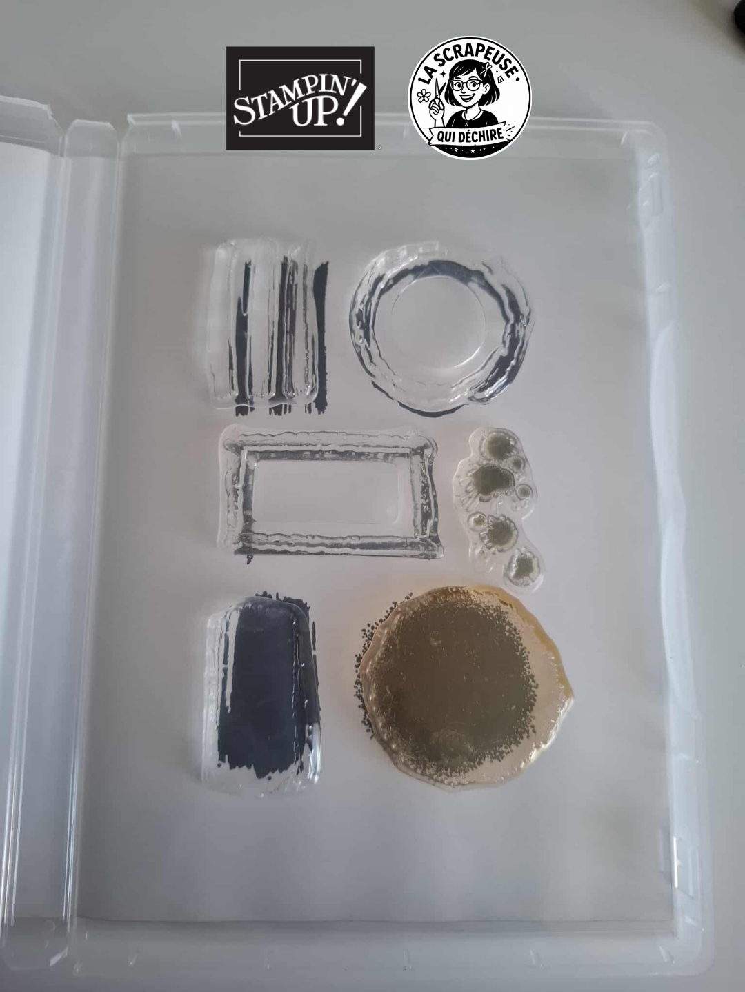 Set de tampons "Textures & Frames" - Stampin’Up Occasion