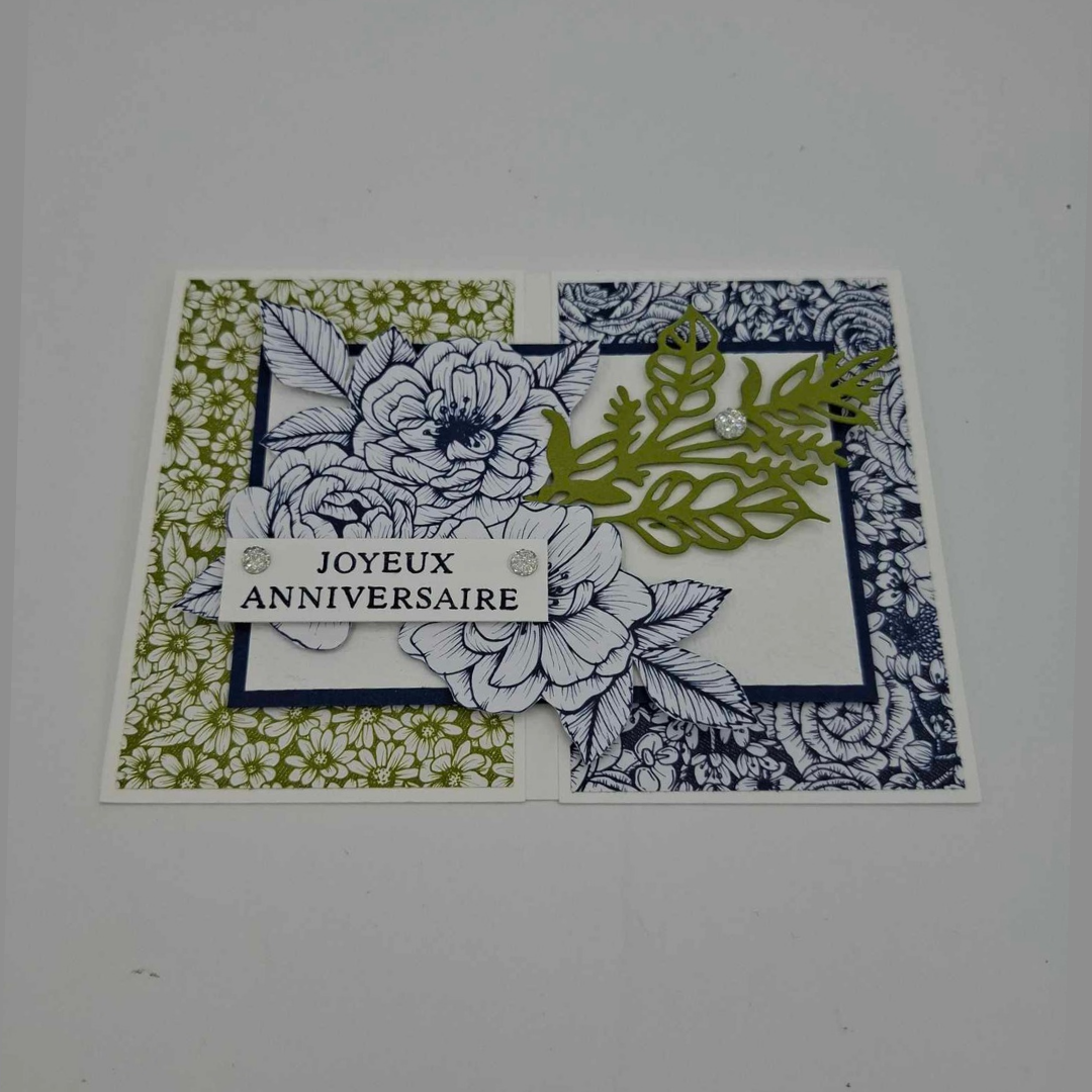 Cartes "Joyeux Anniversaire " au choix - Collection Victorienne