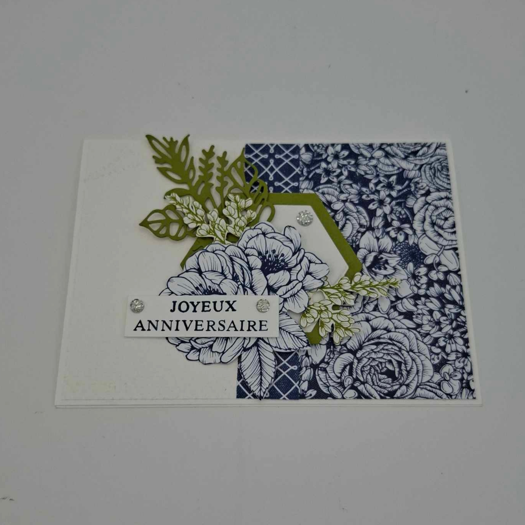 Cartes "Joyeux Anniversaire " au choix - Collection Victorienne