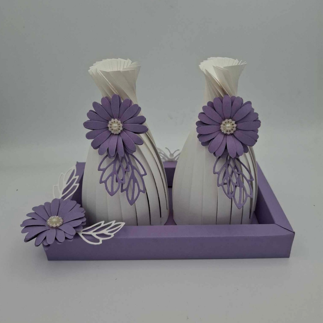 Lampes Florales - Marguerite d'Ade Mauve