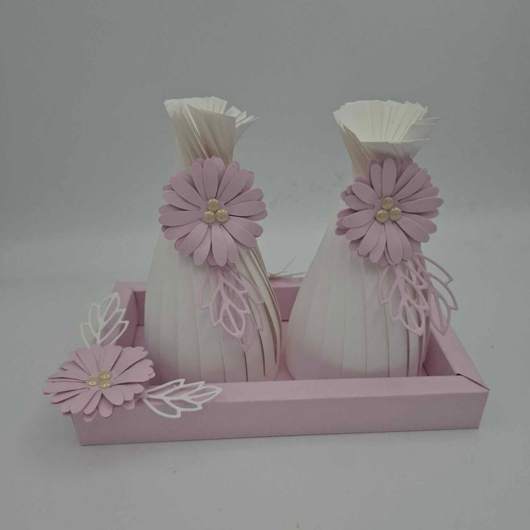 Lampes Florales - Marguerite d'Ade Rose Clair