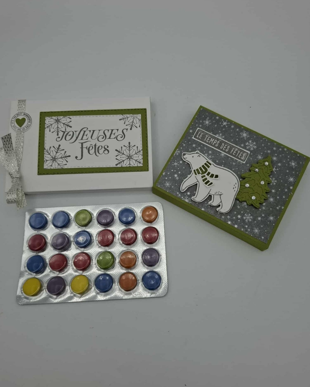 Petit Calendriers de l'Avent 24 Surprises originales - Vert