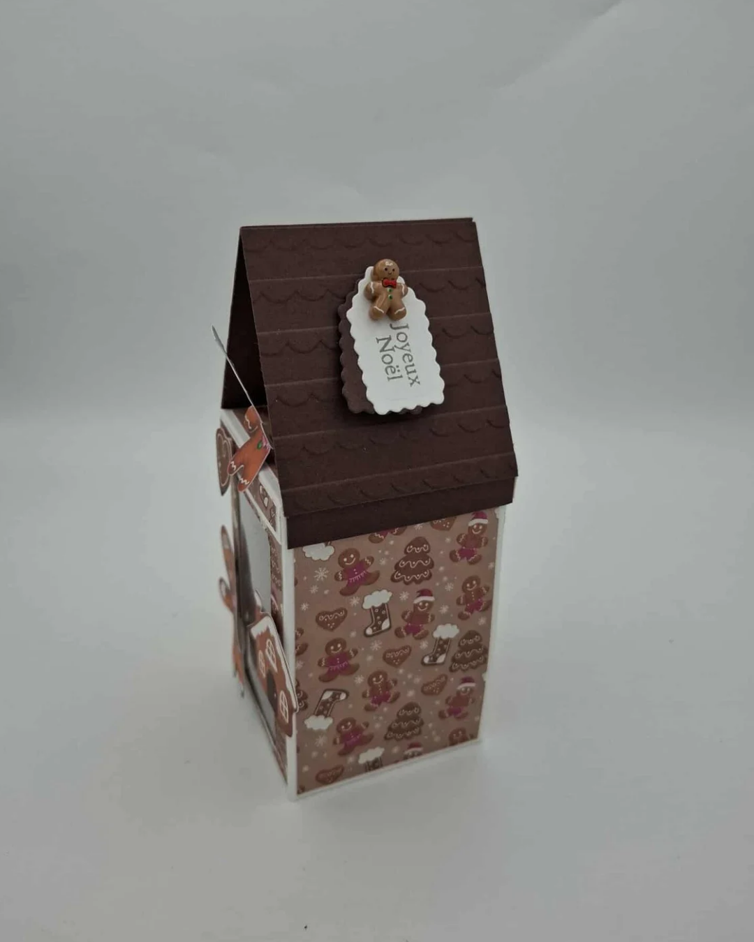 Maison Famille Biscuits et lanterne Lumineuse