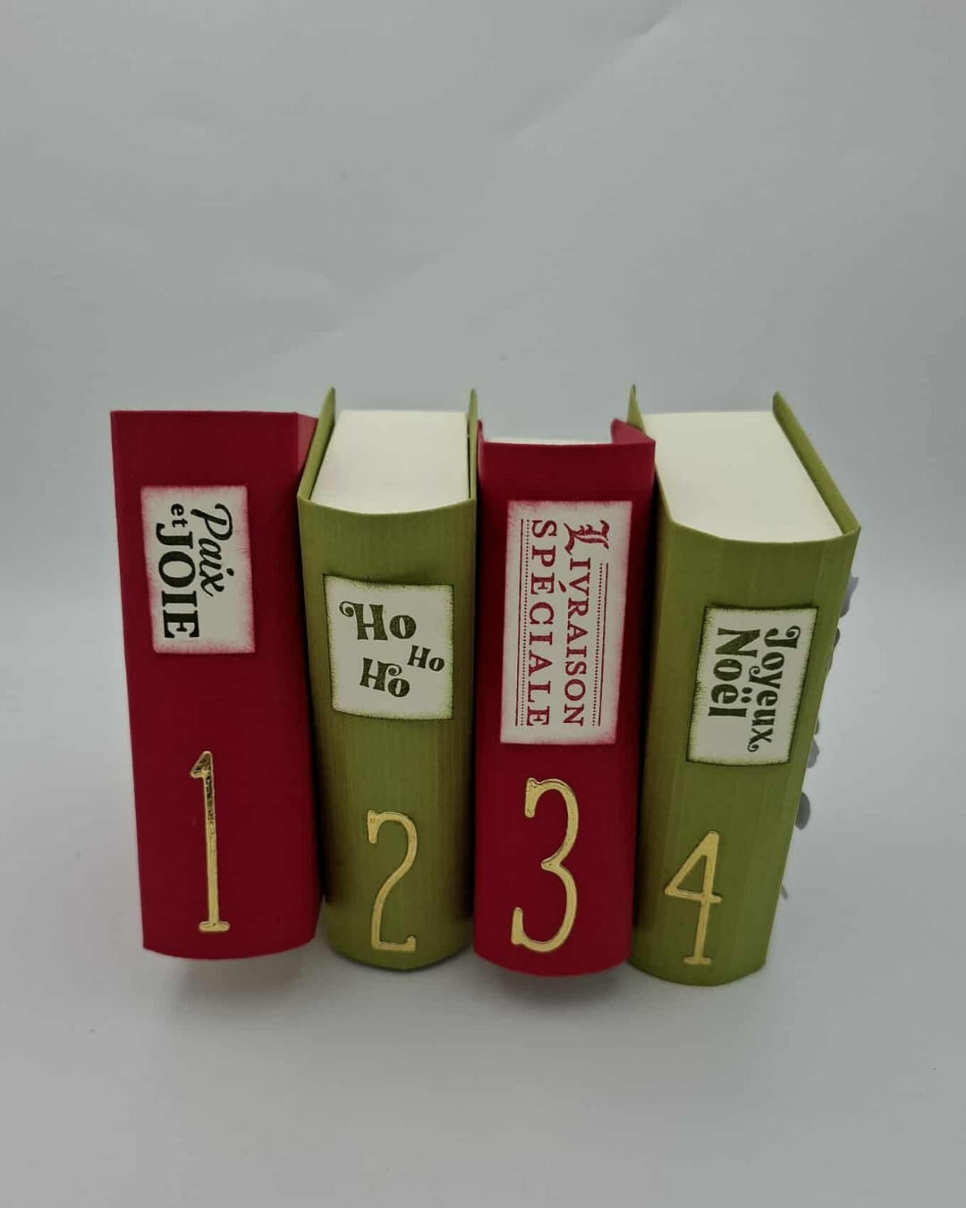 Calendriers de l'Avent LIVRE " Distribution du Renne et Père Noël "