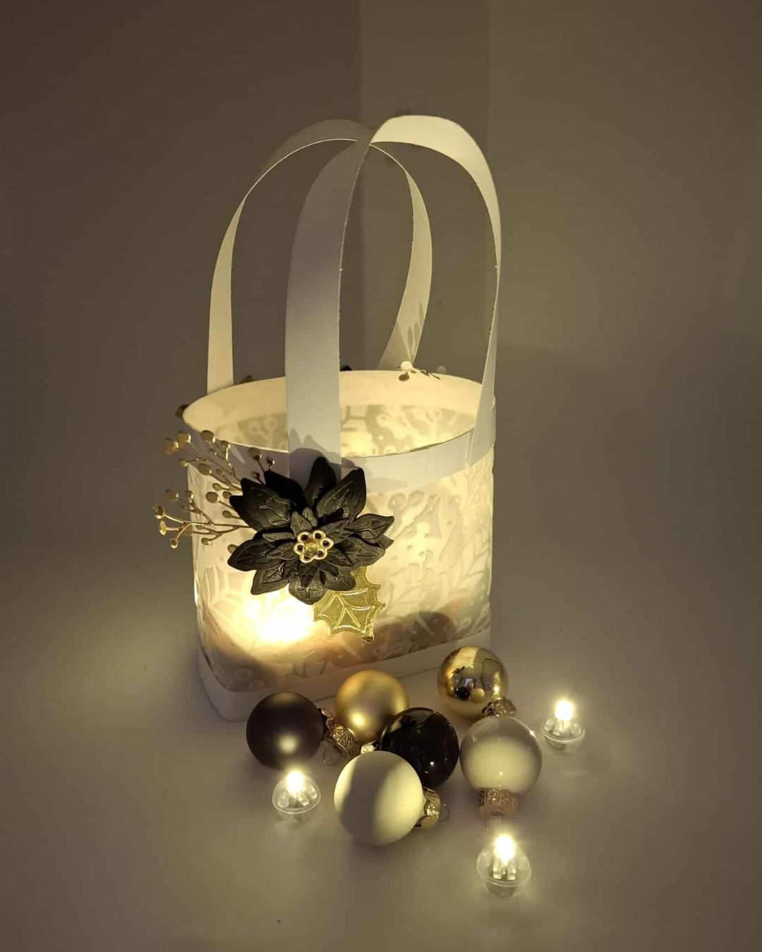 Sac Lumineux en velours - Noir