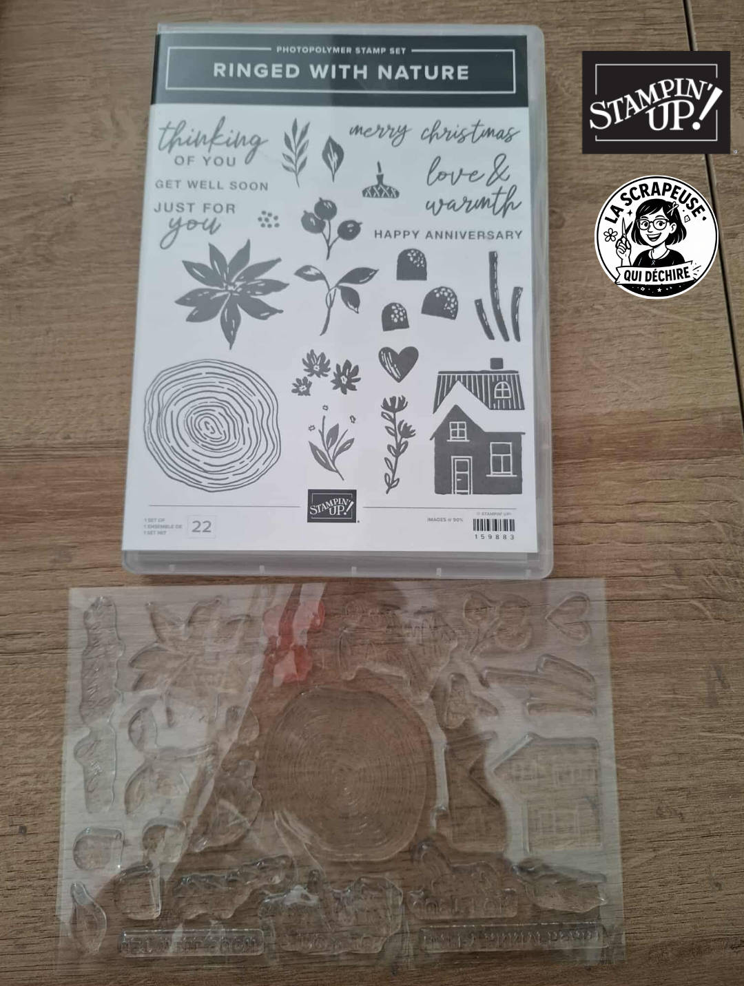 Set de tampon "Ringed with Nature" - Stampin'up! Occasion