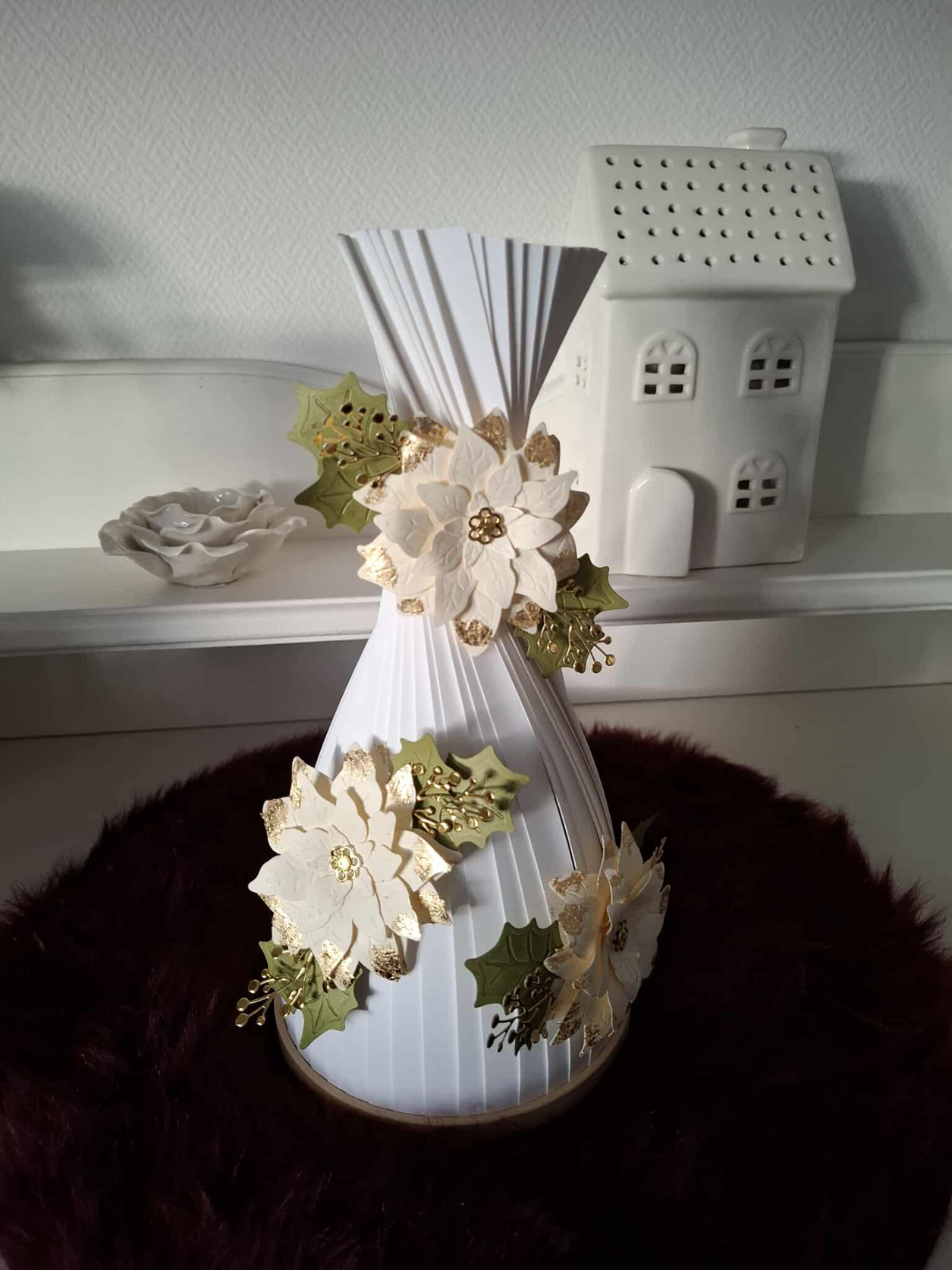 La majestueuse Lampe de Noël - Blanche