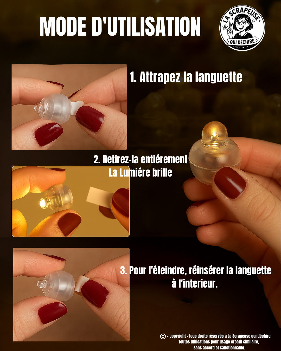 Lot de Billes étincellantes