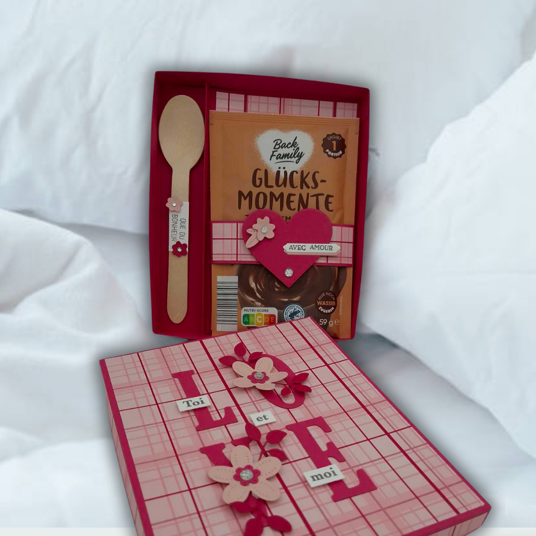 Coffret Gourmand à partager Saint valentin