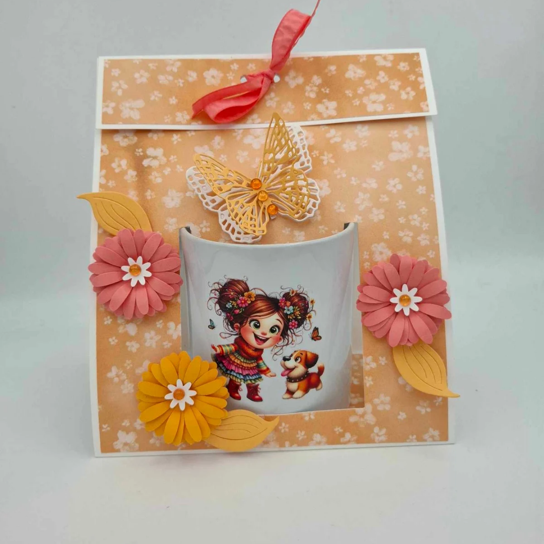 Coffret tasse : Chasse aux papillons Ade et Doug