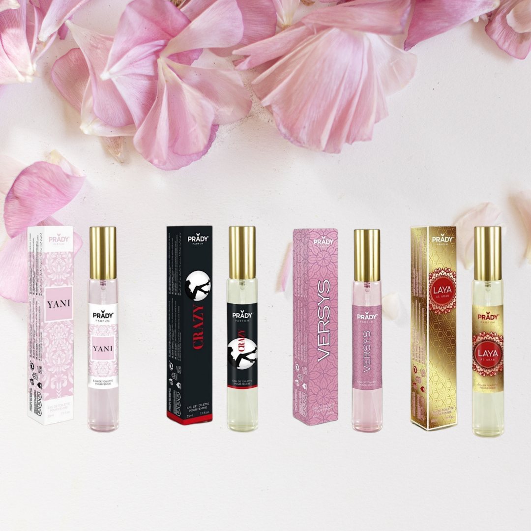 Pochette et son parfum - Lila