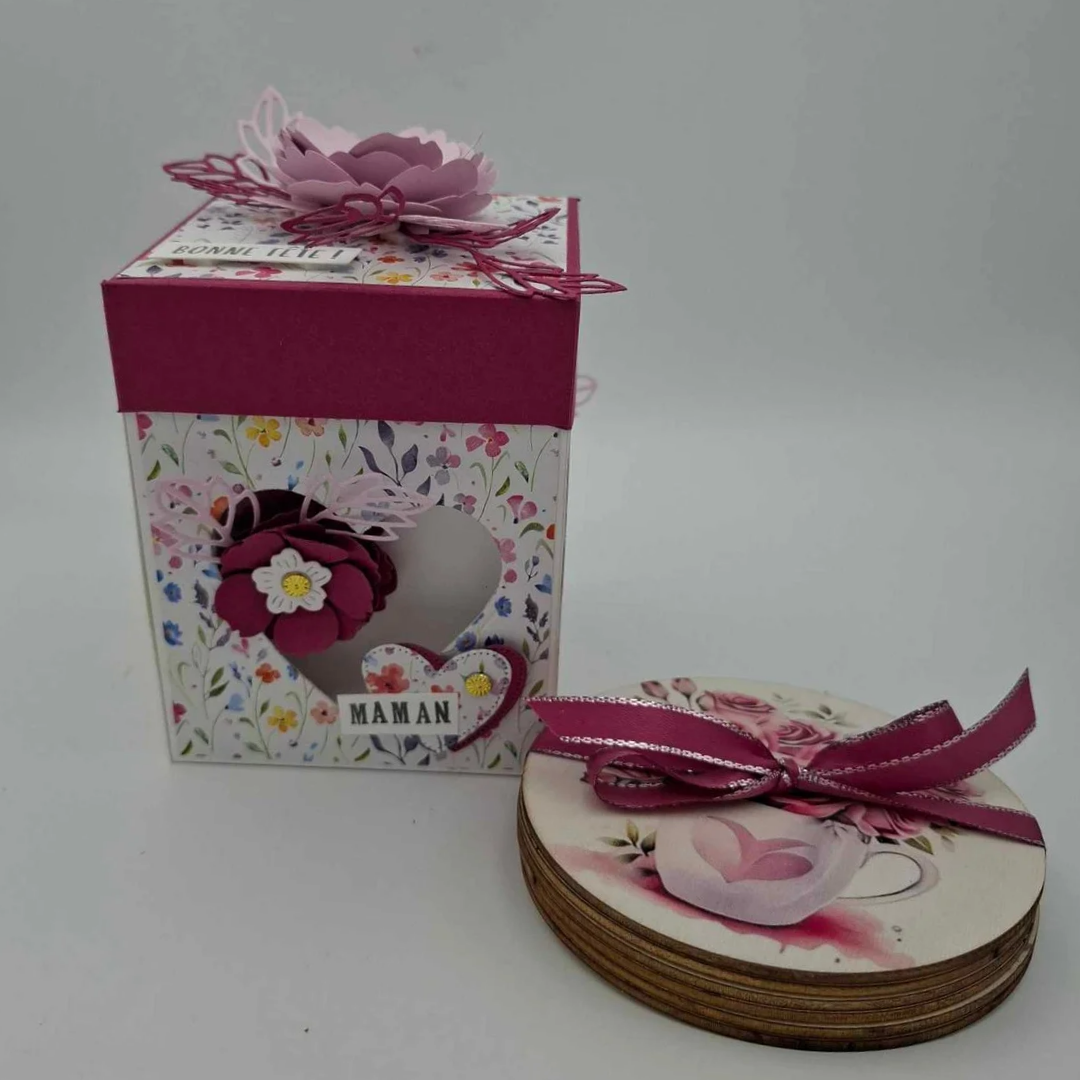 Table en beauté : Coffret sous verres Assortis