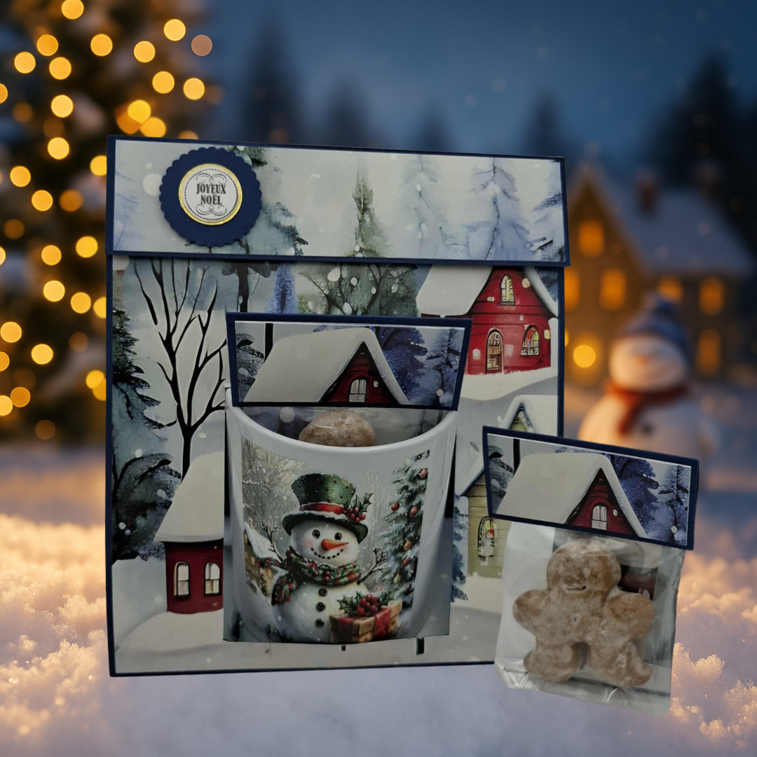 Coffret Tasse Bonhomme de Neige -3