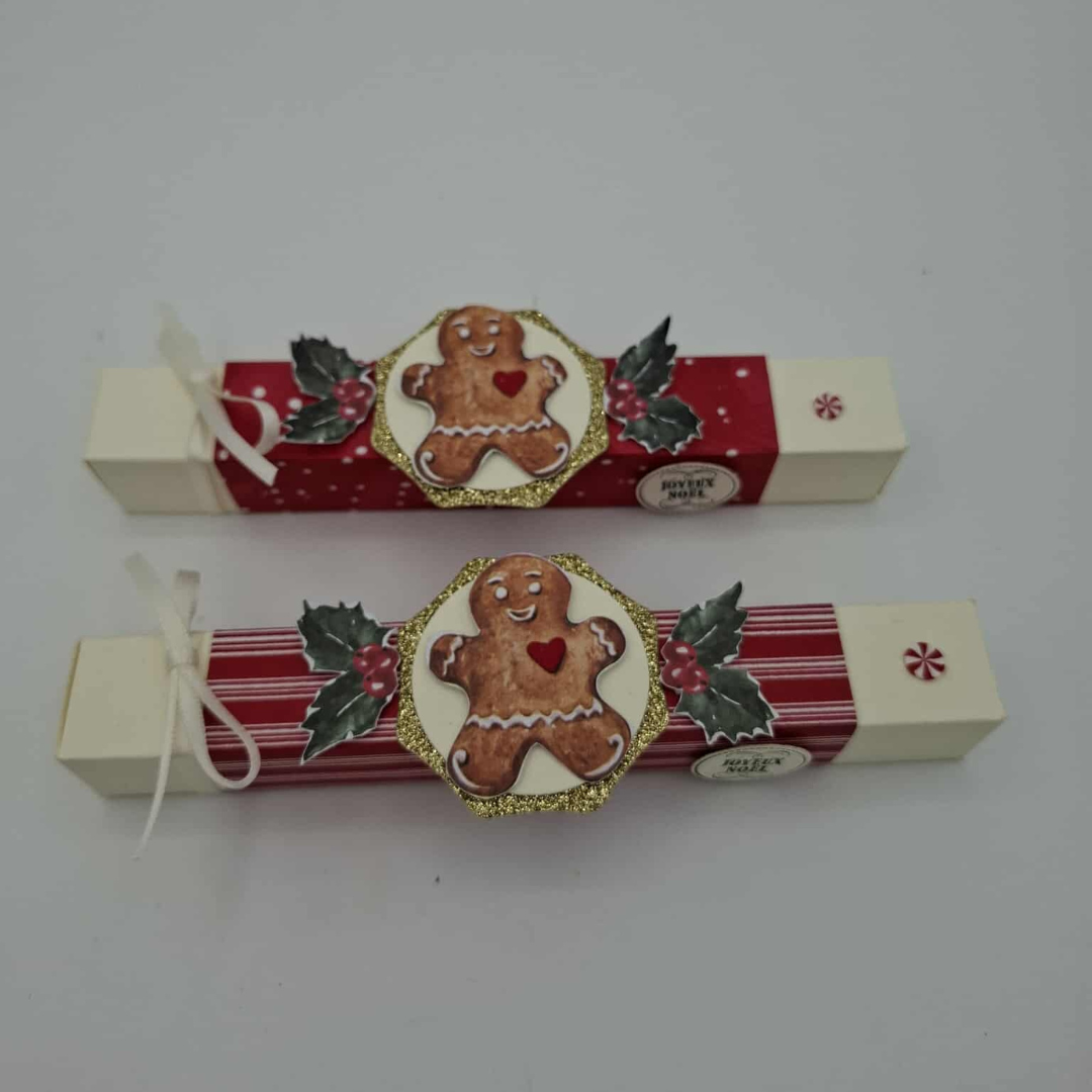 Étuis Bonhomme de Pain d'Epice pour Invités