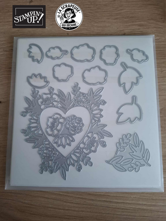 Set de découpes Bigshot Coeurs - Stampin’Up Neuf
