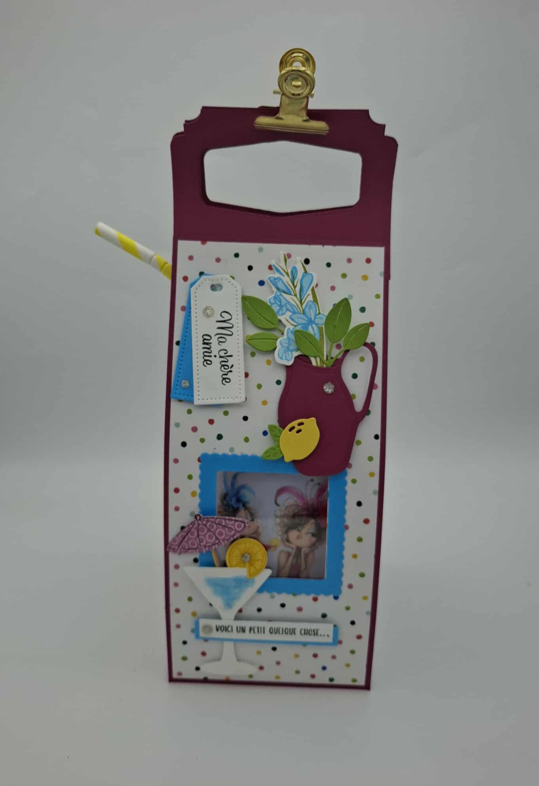 Coffret Tumbler gobelet Prune - Cadeau original pour Amie