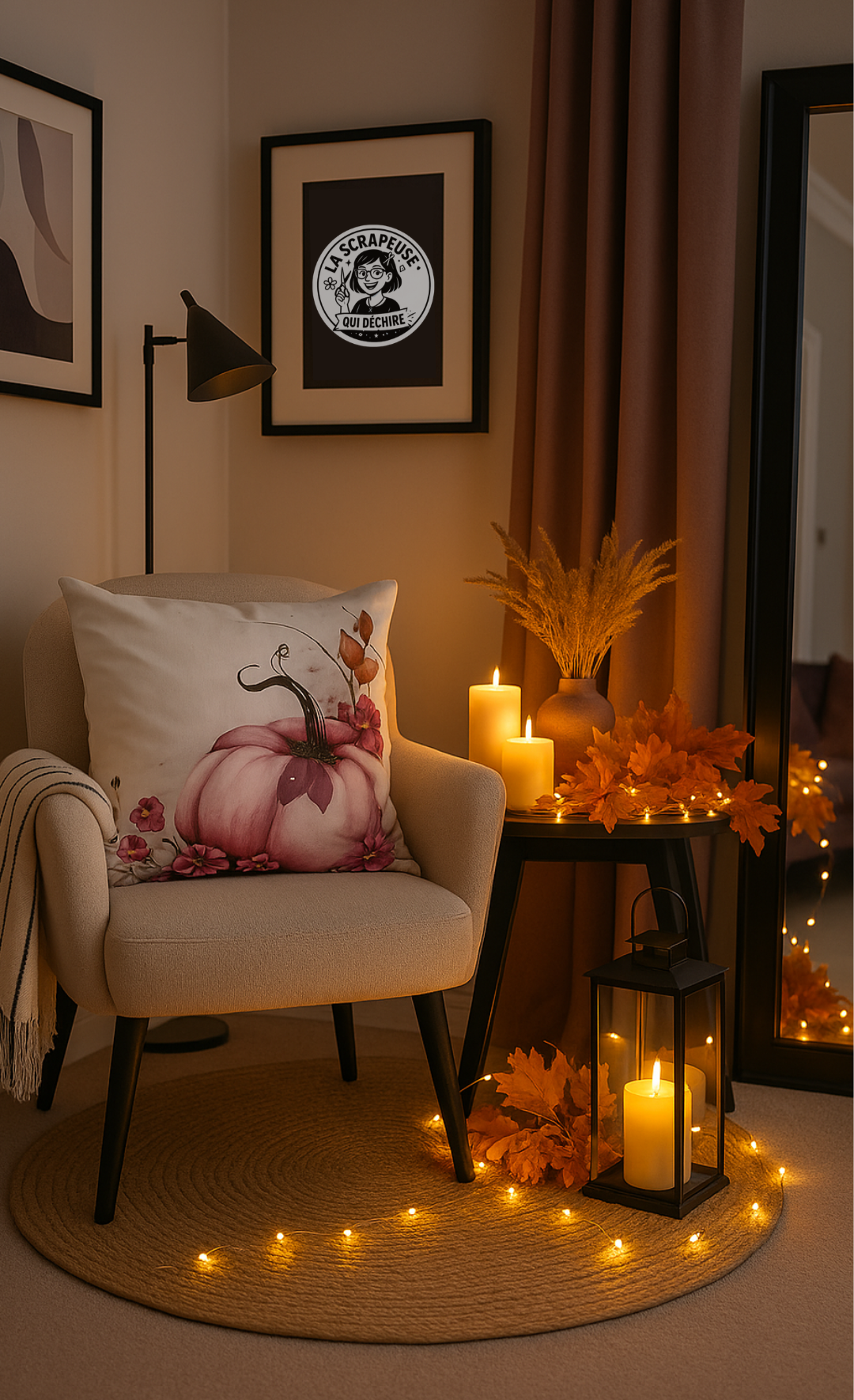 Housse de coussin Automnale - 3 modèles