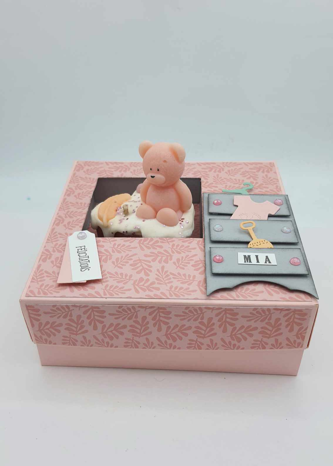 Coffret Naissance "Félicitations" Personnalisable - Doudou