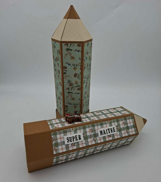 Crayon géant pour "SUPER MAITRE" - Cadeau fin d'année