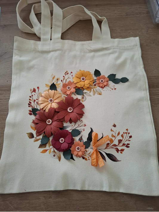 Tote bag "Courronne de Fleur"