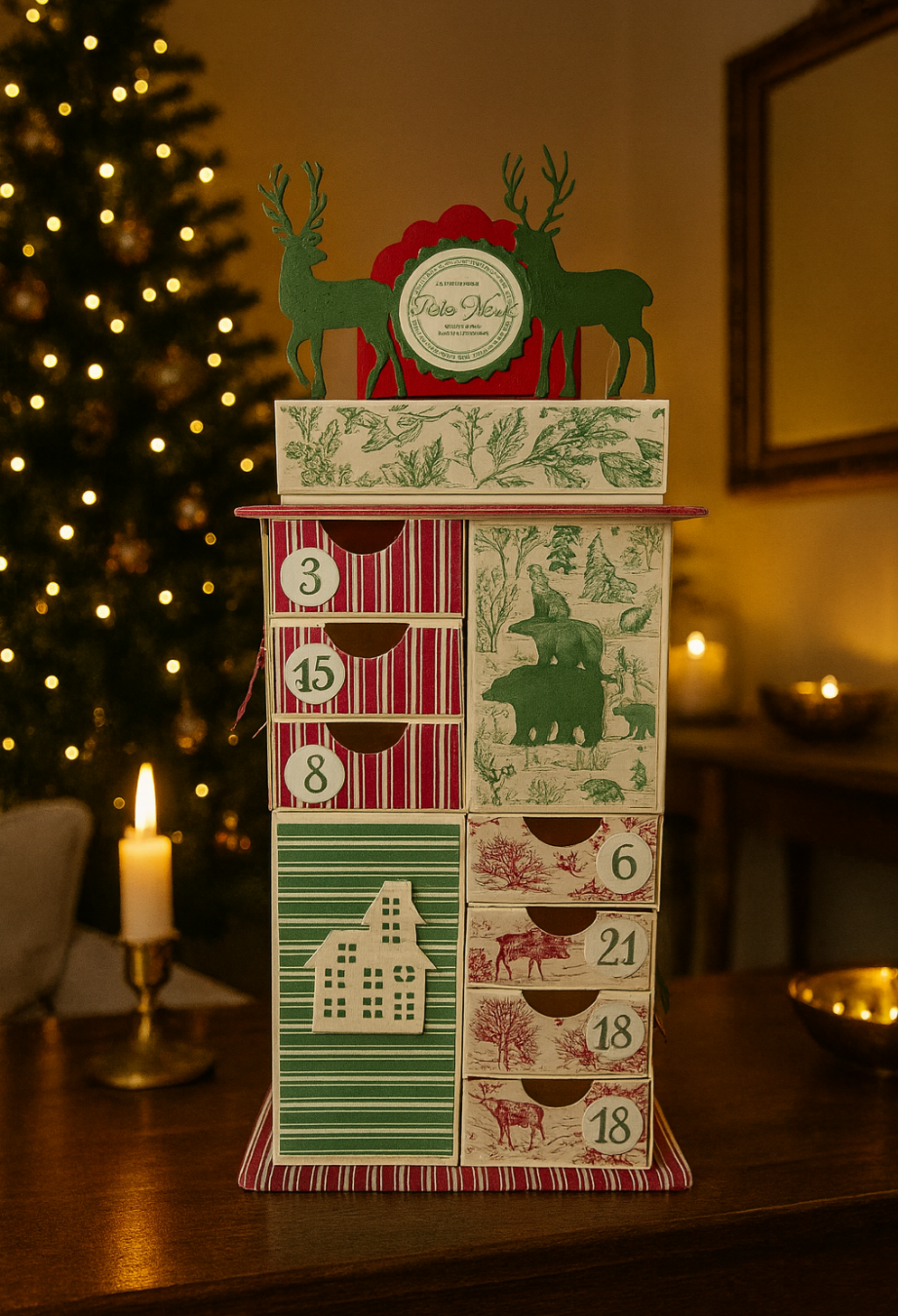 Le Majestueux - Calendrier de l'Avent 24 cases