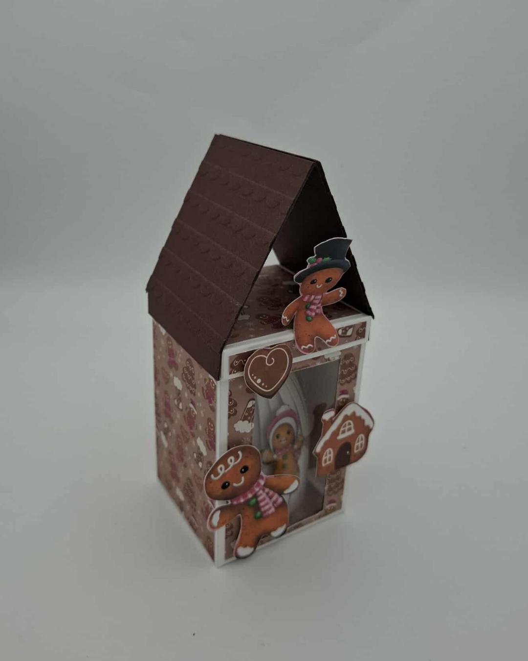 Maison Famille Biscuits et lanterne Lumineuse