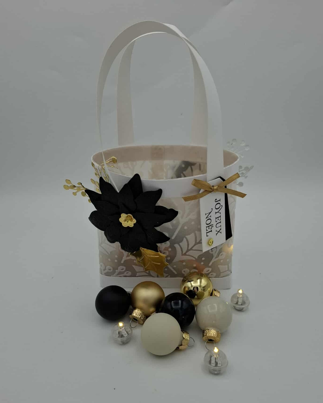 Sac Lumineux en velours - Noir