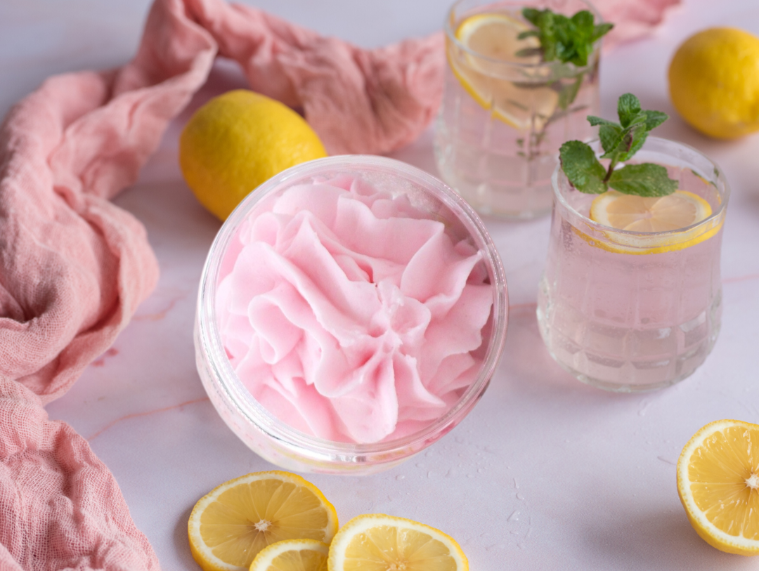 Savon fouetté Limonade rose