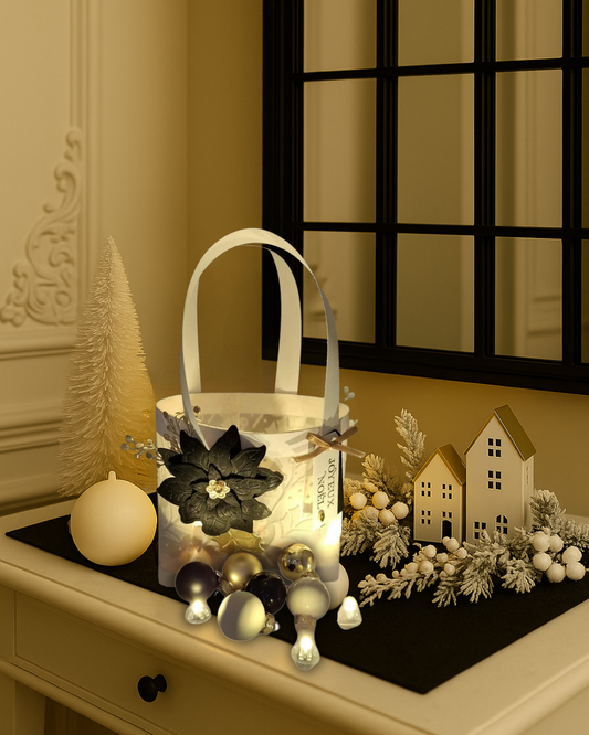 Sac Lumineux en velours - Noir