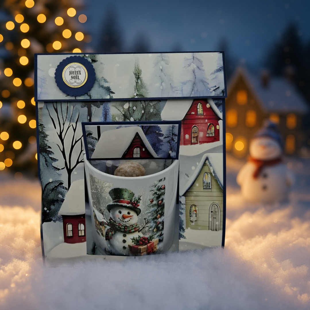 Coffret Tasse Bonhomme de Neige -3