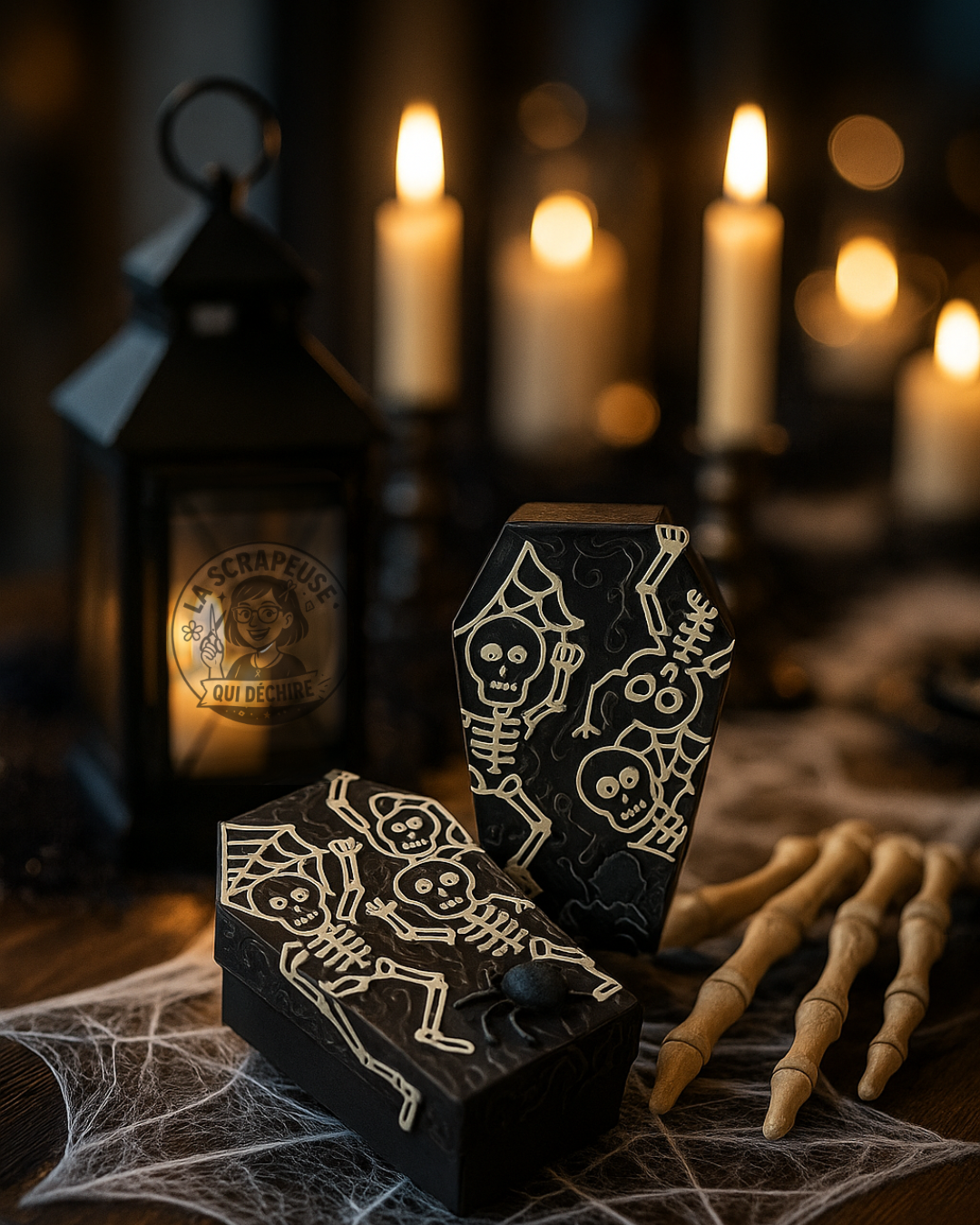 Cercueils de squelettes