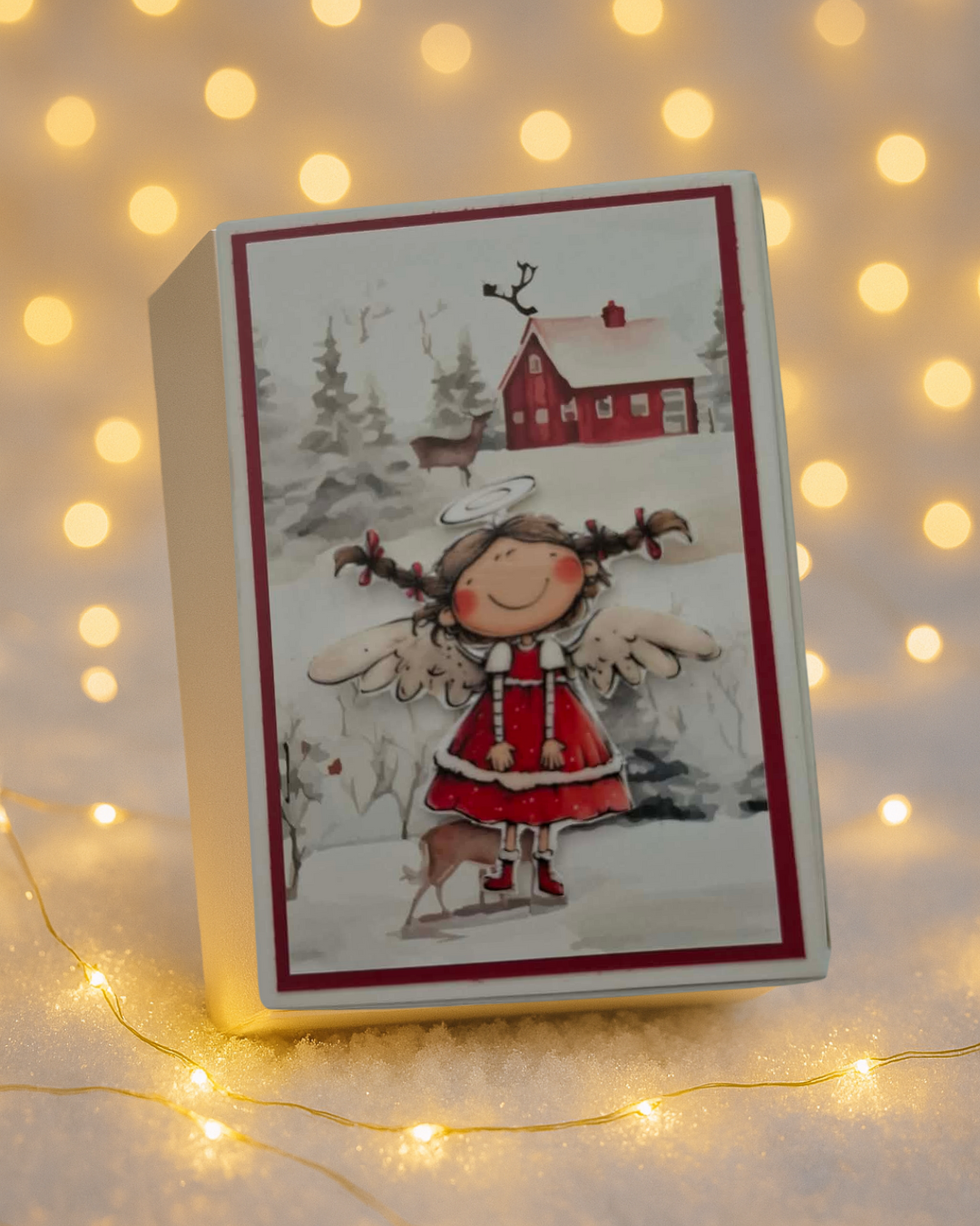 Coffret Porte Clé Ange - Personnalisé