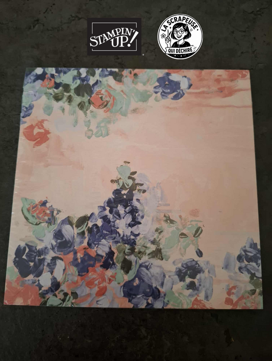 Lot Complet de Papier à motif Flore Fantaisiste - Stampin’Up Neuf