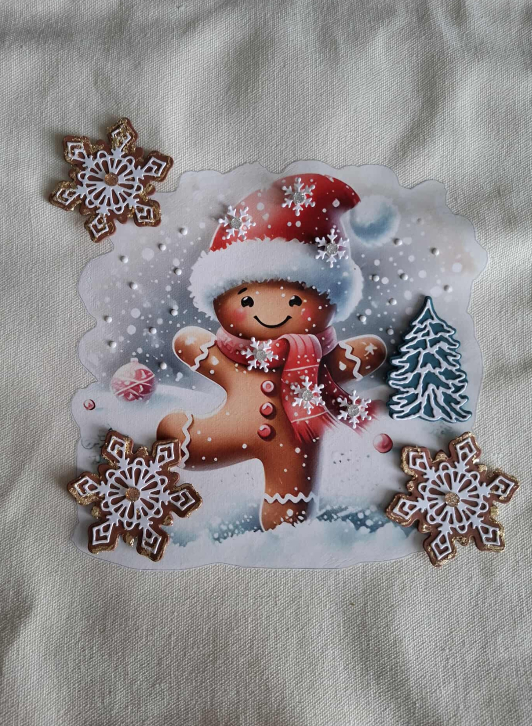 Tote bag Pain d'épice sous la Neige