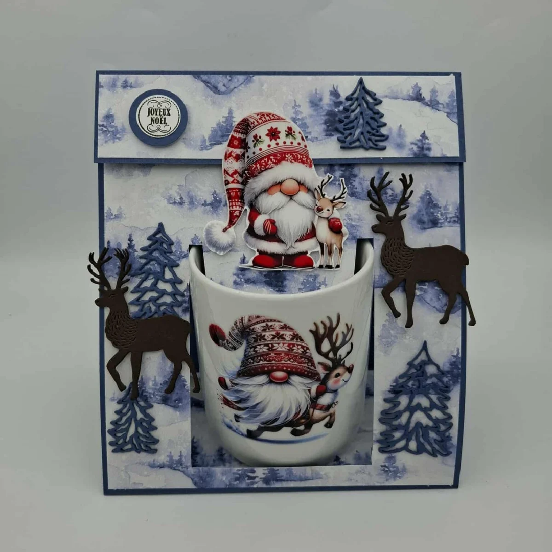 Coffret Tasse Renne de Noel