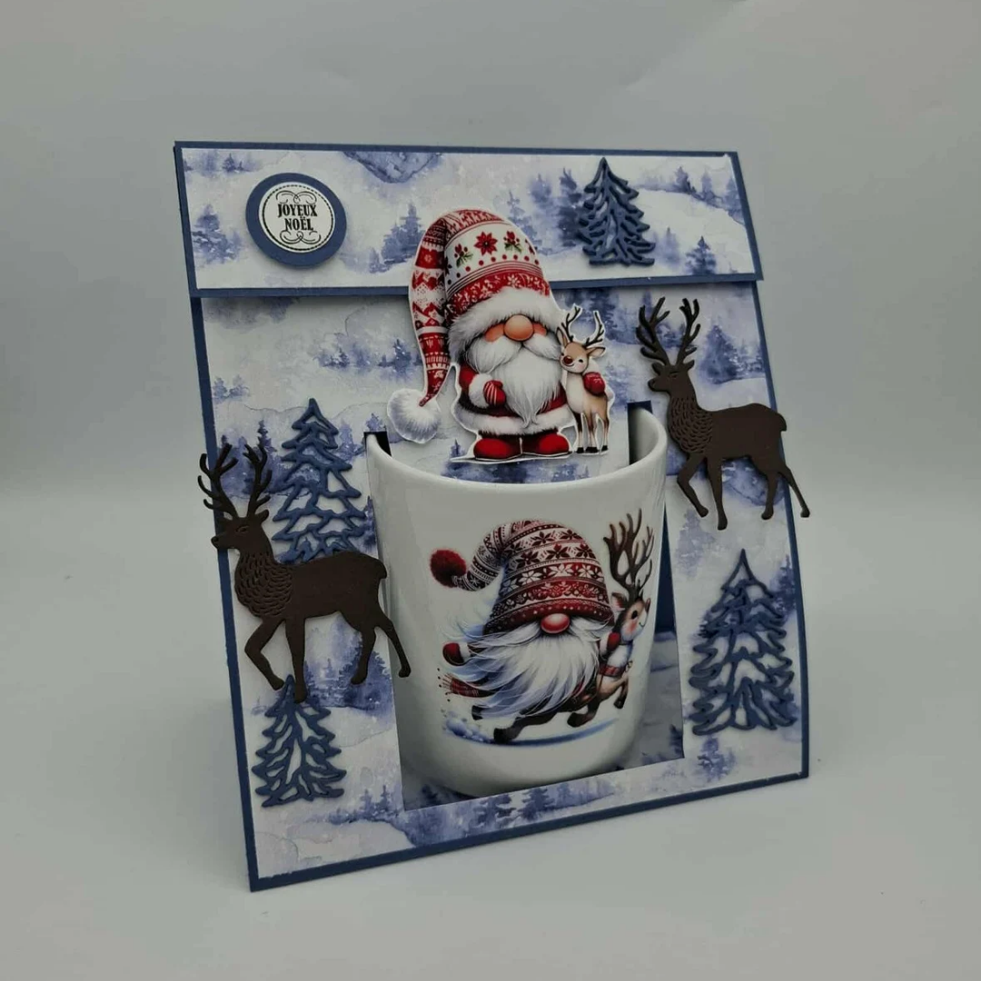 Coffret Tasse Renne de Noel