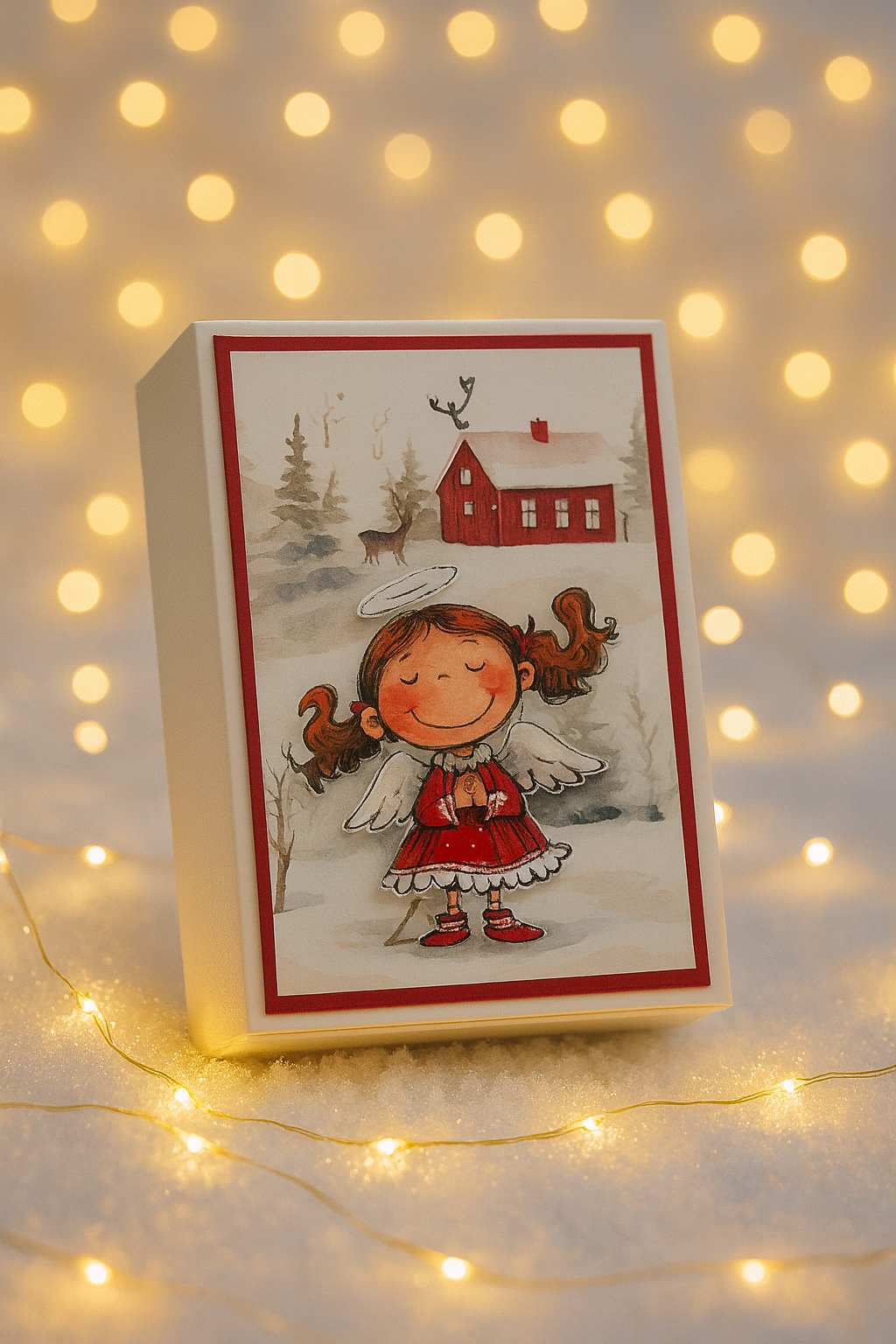 Coffret Porte Clé Ange - Personnalisé