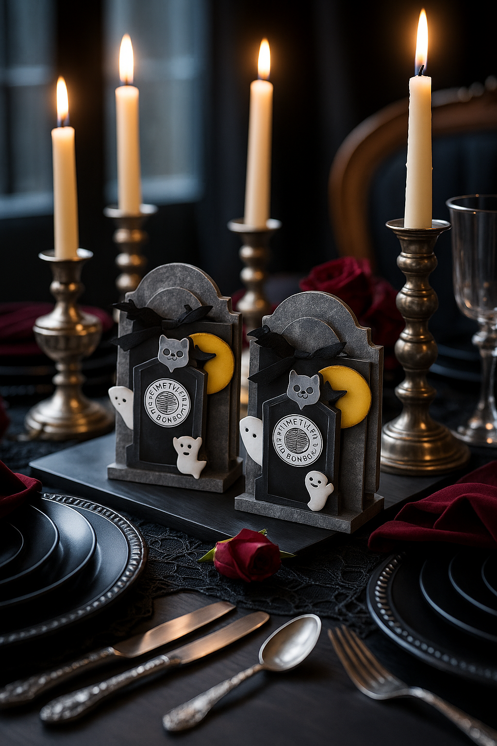 Les tombeaux du cimetière a bonbon...