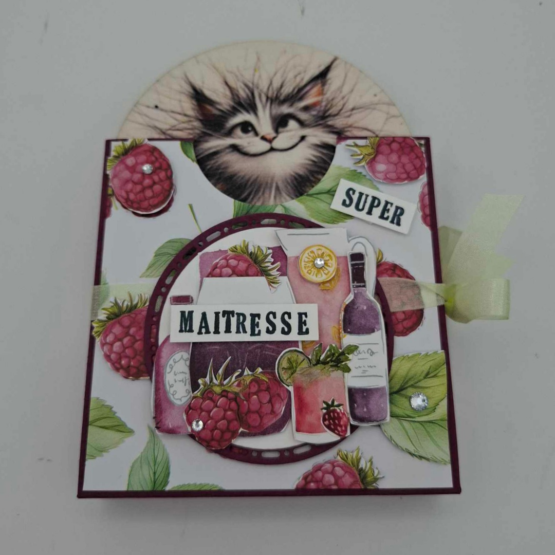 Lot de sous verre chat - Cadeau Super Maitresse
