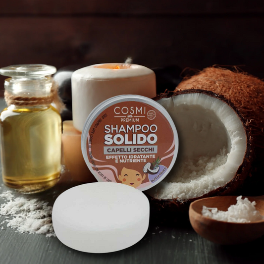 Shampoing solide Noix de Coco - Cheveux sec