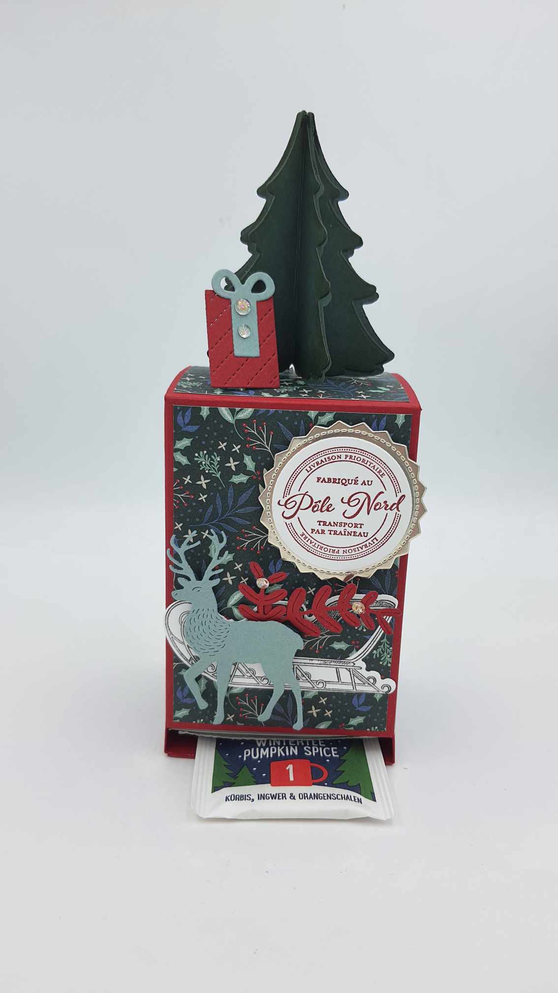 Calendriers de l'Avent 24 thés et infusions - Sapin foncé